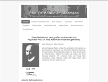 Tablet Screenshot of korbinian-brodmann.de